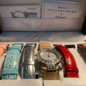 2-NEW-Real Collectibles by Adrienne Watch&Wittnauer Watch